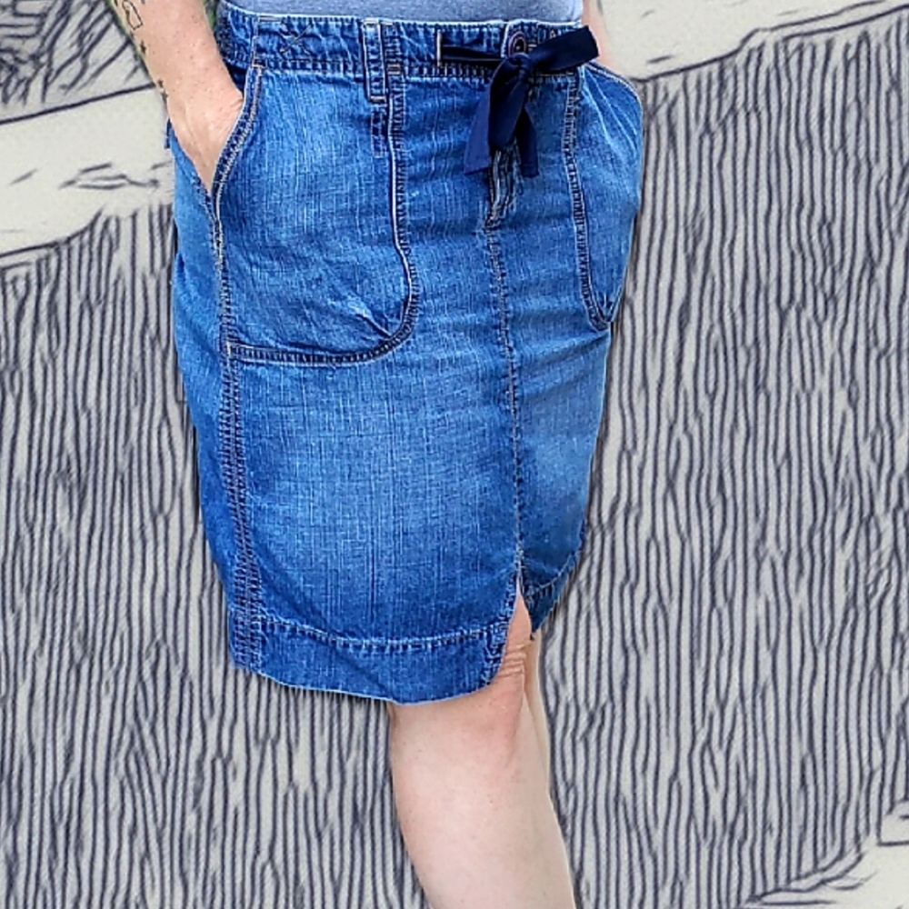 Gap Denim Jean Skirt